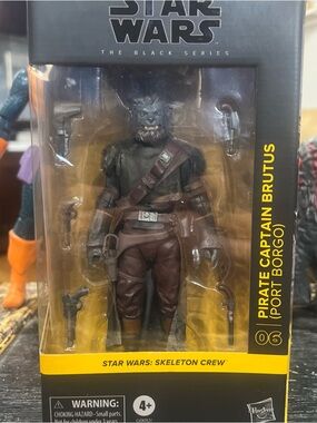 Star Wars Black Series, Skeleton Crew Pirate Captain Brutus, (Port Borge) NIB